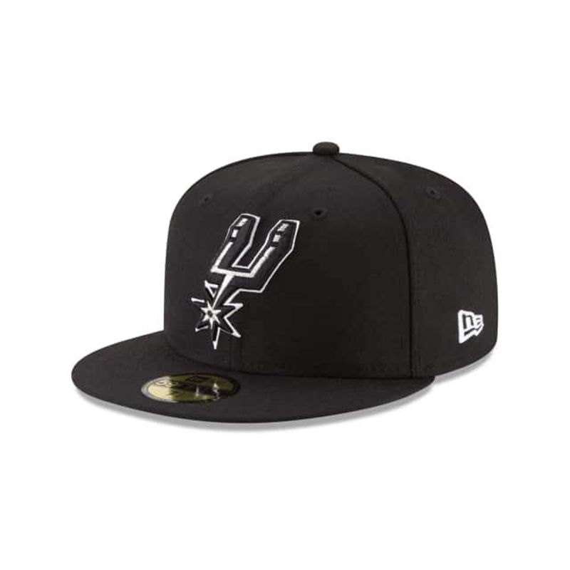 NBA San Antonio Spurs Wool Standard 59Fifty Fitted (DCN9168) - Black New Era Caps